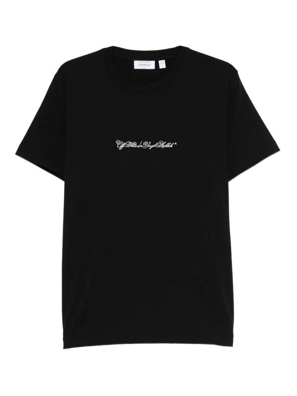 OFF-WHITE: Camisetas - Camiseta - Negro