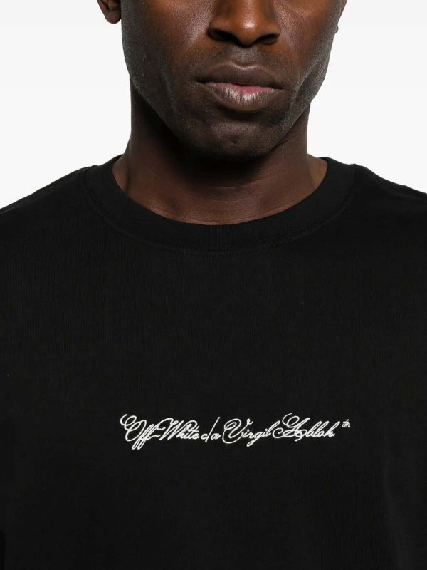 The Best Shops OFF-WHITE: Camisetas - Camiseta - Negro