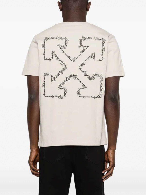 OFF-WHITE buy online Camiseta - Marrón Topo