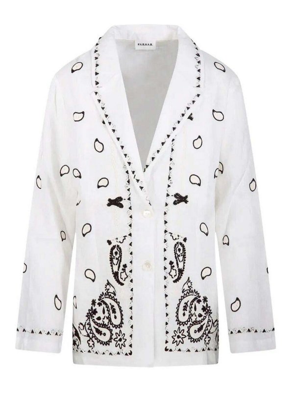 P.A.R.O.S.H.: giacche blazer - Giacca Con Ricamo