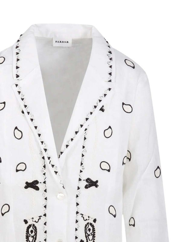 P.A.R.O.S.H.: giacche blazer online - Giacca Con Ricamo