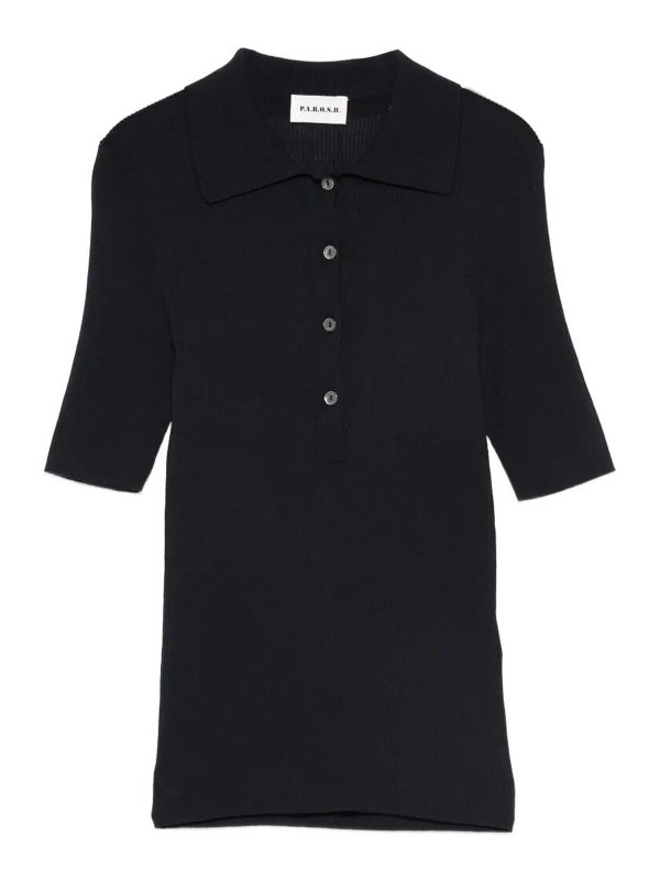 P.A.R.O.S.H.: クルーネック - クルーネック - ブルー