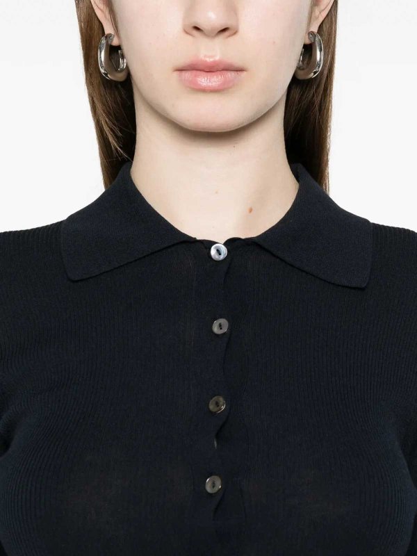 The Best Shops P.A.R.O.S.H.: クルーネック - クルーネック - ブルー