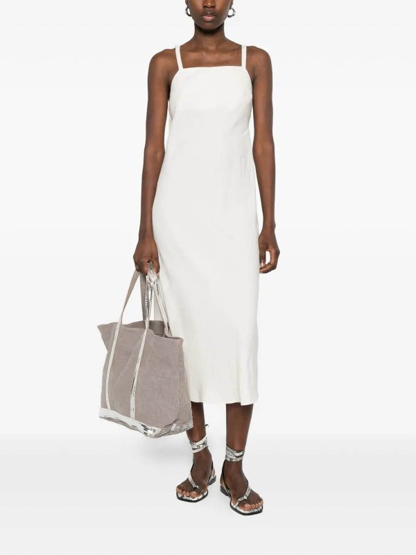 PATRIZIA PEPE: ニーレングスドレス online - 膝丈ドレス - 白