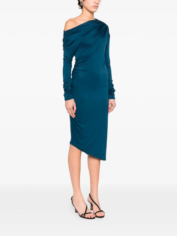 PATRIZIA PEPE buy online 膝丈ドレス - ブルー