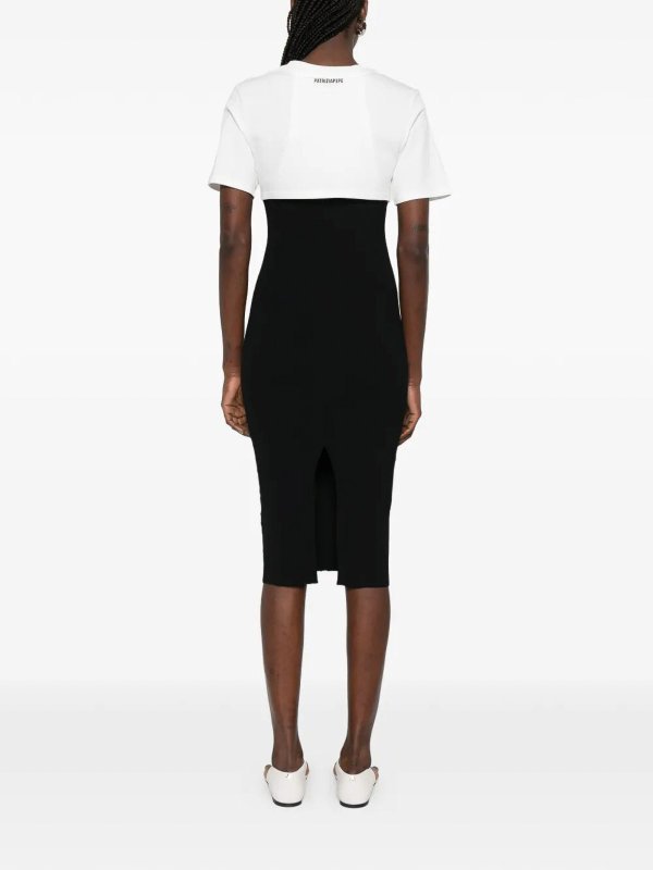 The Best Shops PATRIZIA PEPE: ニーレングスドレス - 膝丈ドレス - 白