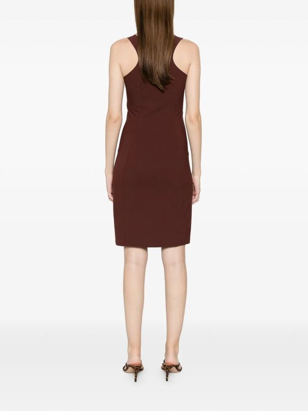 膝丈ドレス - ブラウン Replica 
online: PATRIZIA PEPE