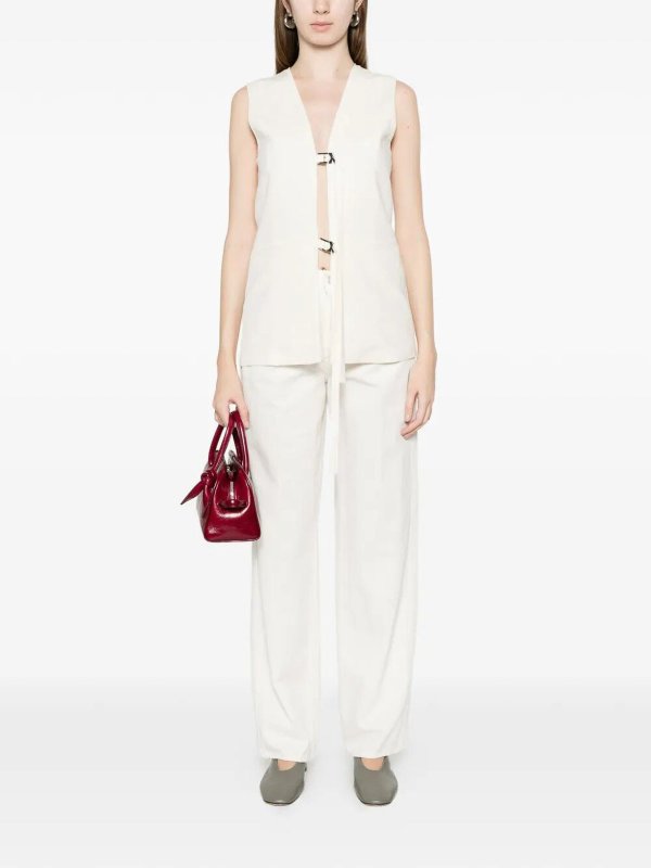 PATRIZIA PEPE: Chalecos online - Chaleco - Blanco