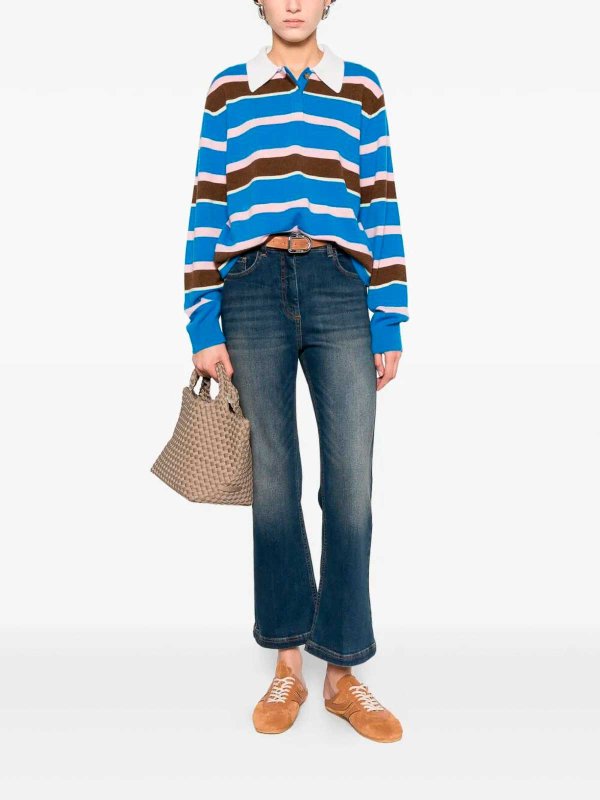 PATRIZIA PEPE: straight leg jeans online - Jeans