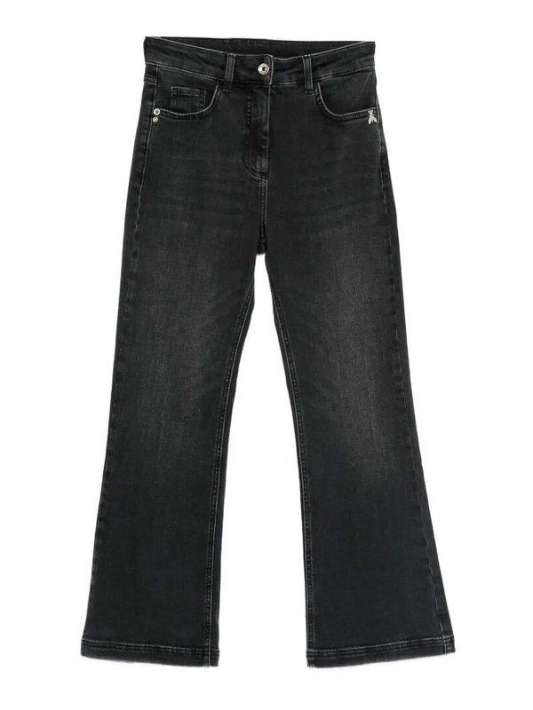 PATRIZIA PEPE: ストレートジーンズ - ストレートジーンズ - 黒