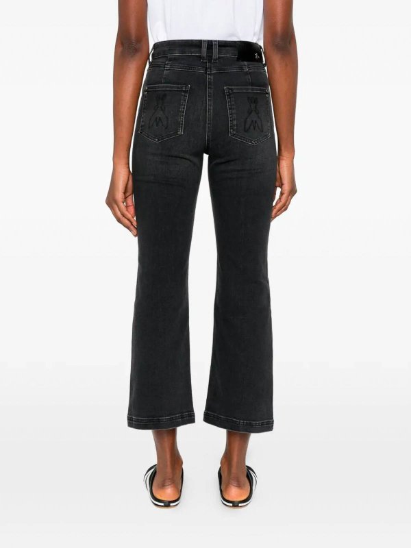 ストレートジーンズ - 黒 shop online: PATRIZIA PEPE