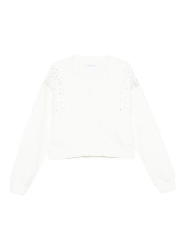 PATRIZIA PEPE: クルーネック - クルーネック - 白