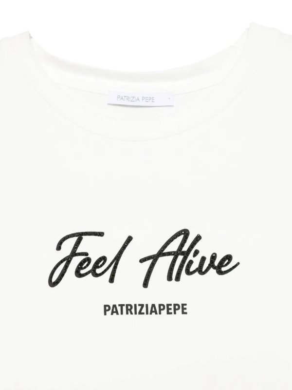 The Best Shops PATRIZIA PEPE: Camisetas - Camiseta - Blanco