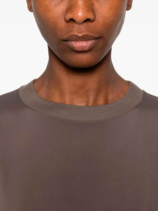 The Best Shops PESERICO: crew necks - Sweater