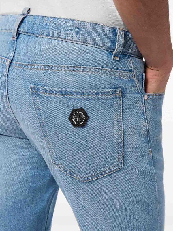 Basic Straight Cut Jeans shop online: PHILIPP PLEIN