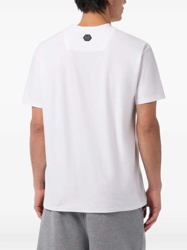 T-Shirt - Blanc Replica 
online: PHILIPP PLEIN