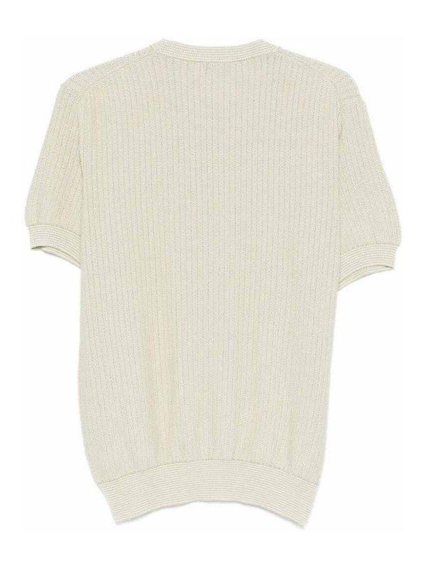 PIACENZA 1733: Strickpullover mit Rundhalsausschnitt online - Rundhalspullover - Hellgrün