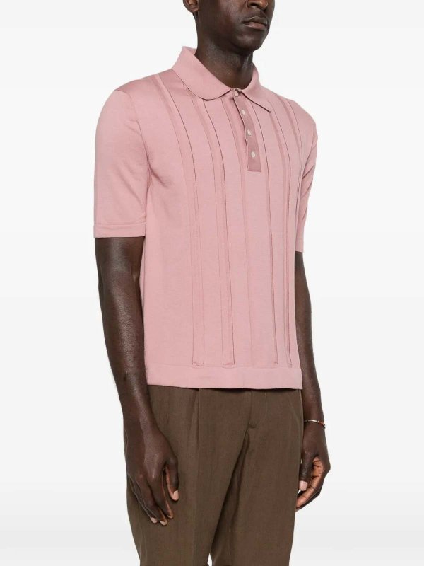 The Best Shops PIACENZA 1733: ポロシャツ - ポロシャツ - ピンク