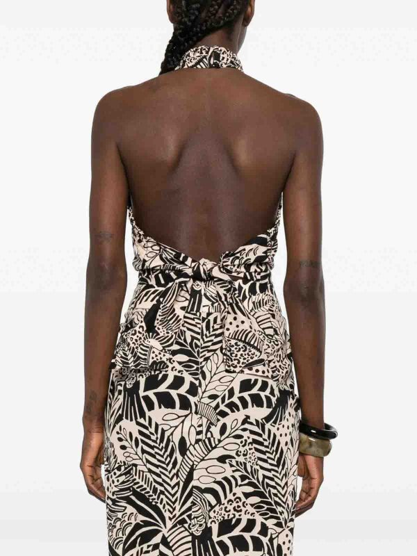 トップ/タンクトップ - 黒 shop online: POUPETTE ST BARTH