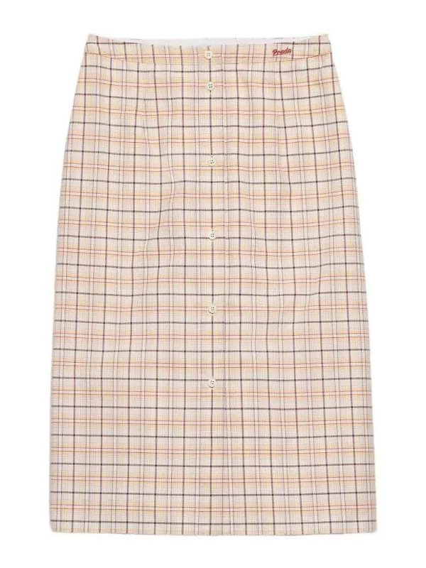 PRADA: Knee length skirts & Midi - Skirt