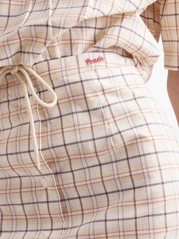 Skirt shop online: PRADA