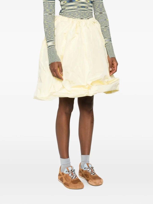 PRADA buy online Wrinkled Puffy-Effect Skirt