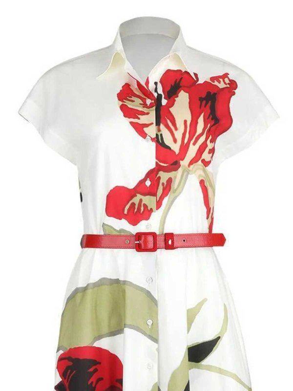 SARA ROKA: knee length dresses online - `Elodie105/B` Dress