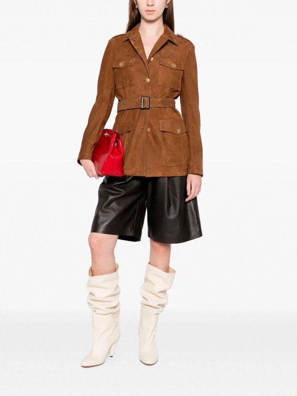 TAGLIATORE: leather jacket online - Leather Jacket