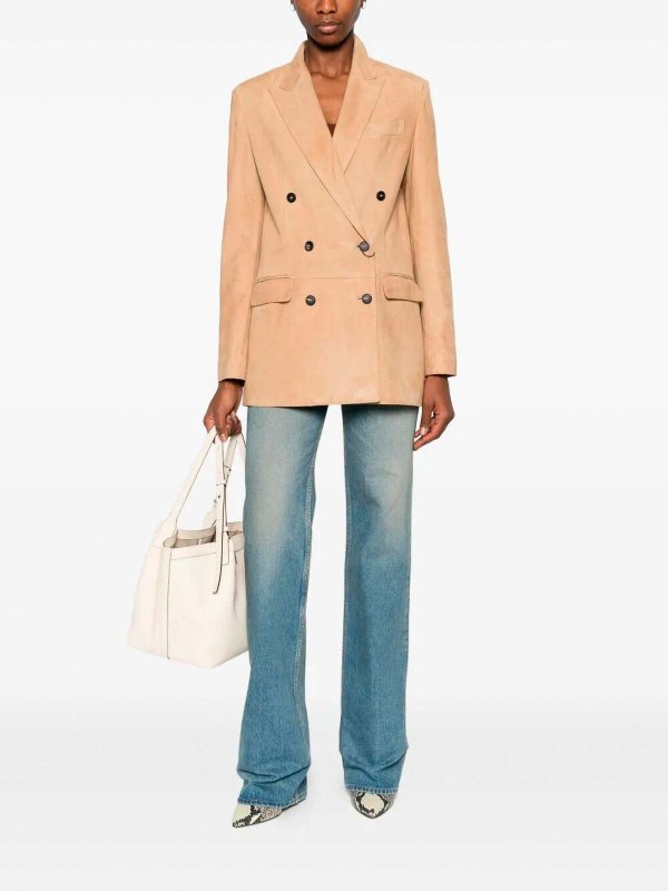 TAGLIATORE: leather jacket online - Leather Jacket