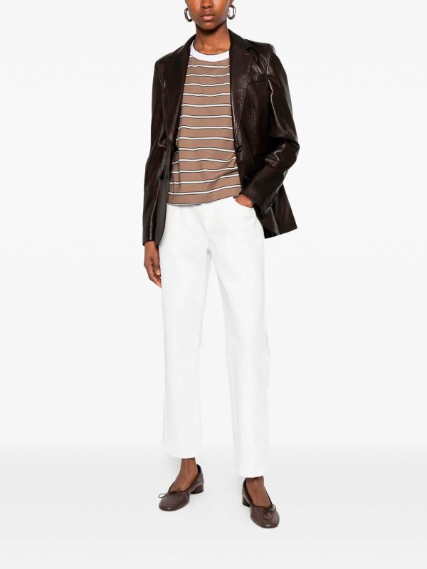 TAGLIATORE: leather jacket online - Leather Jacket