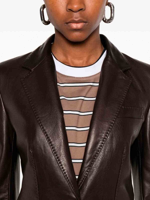 TAGLIATORE buy online Leather Jacket