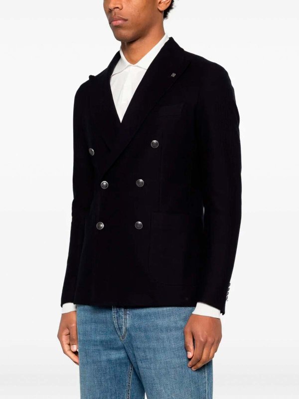 The Best Shops TAGLIATORE: Blazer - Blazer - Azul