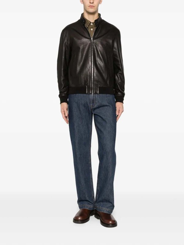 TAGLIATORE: leather jacket online - Leather Jacket