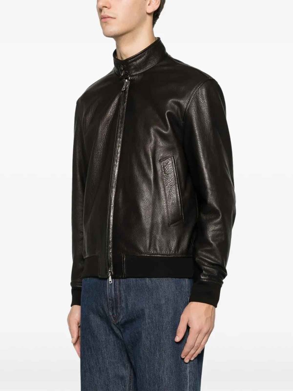 TAGLIATORE buy online Leather Jacket