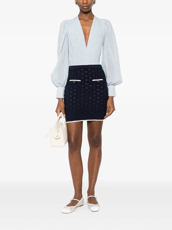 TWINSET: Jupes midi et au genou online - Jupe Midi - Bleu