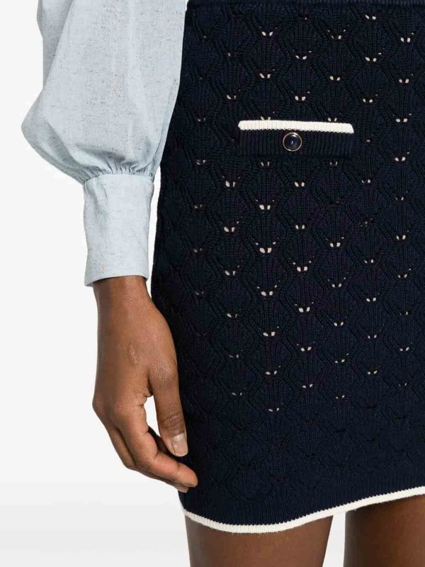 Jupe Midi - Bleu shop online: TWINSET