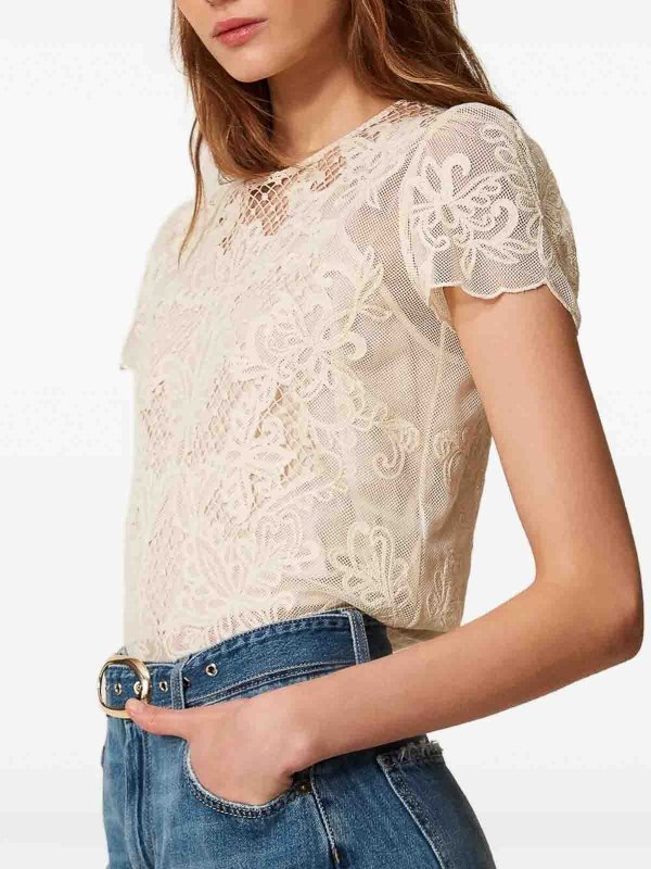 ショートパンツ - ライトウォッシュ shop online: TWINSET