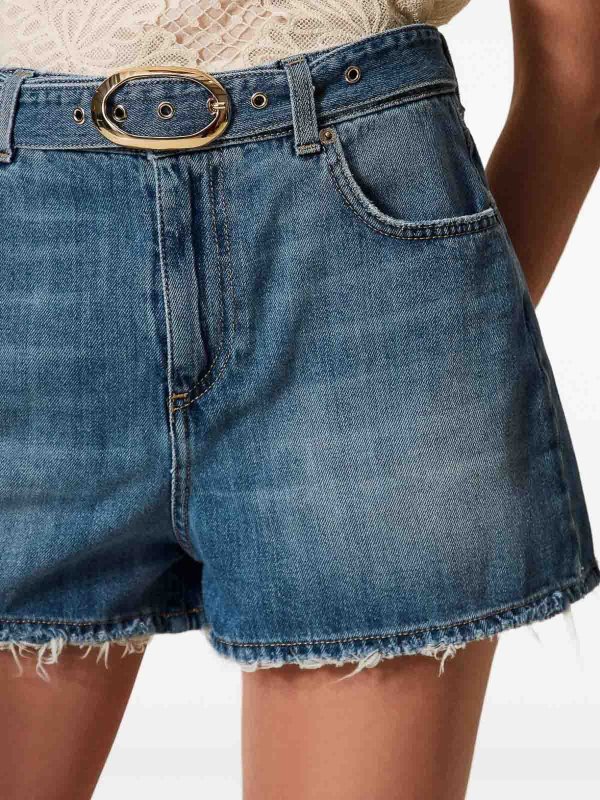 TWINSET buy online ショートパンツ - ライトウォッシュ