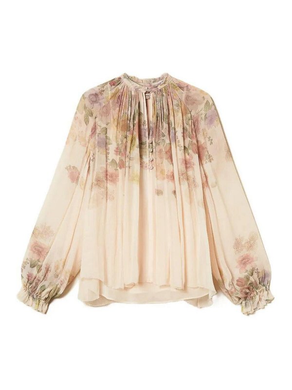 TWINSET: blouses - Long Sleeve Blouse