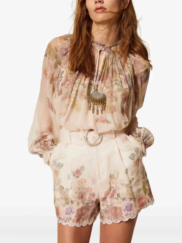 TWINSET: blouses online - Long Sleeve Blouse