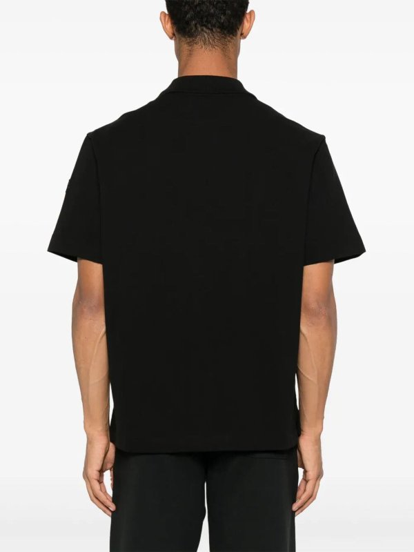 The Best Shops MONCLER: ポロシャツ - ポロシャツ - 黒