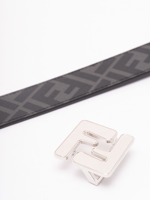 The Best Shops FENDI: belts - `Ff` Reversible Belt