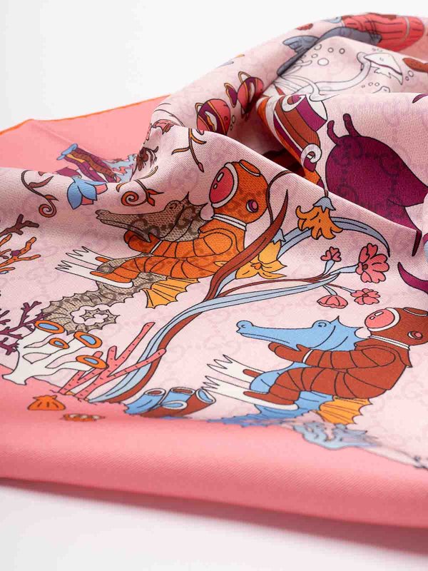 GUCCI buy online `Submarine` Foulard