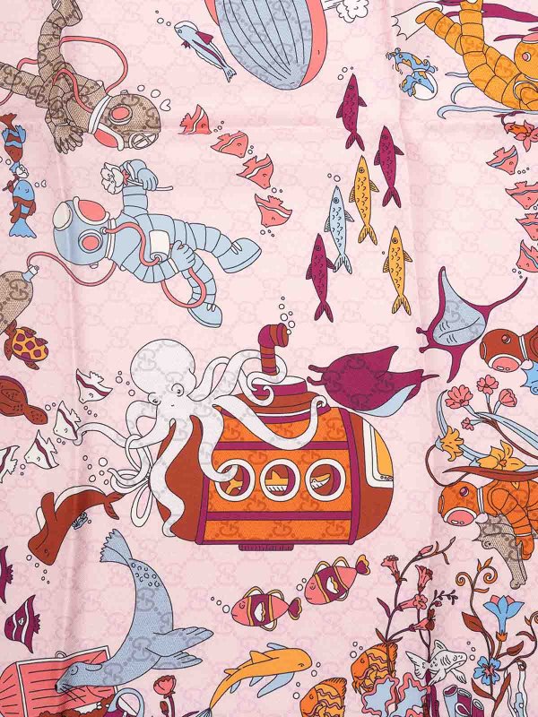 The Best Shops GUCCI: `Submarine` Foulard