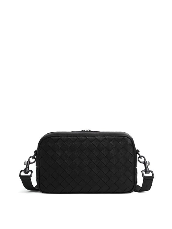 BOTTEGA VENETA: クロスボディバッグ - クロスボディバッグ - 黒