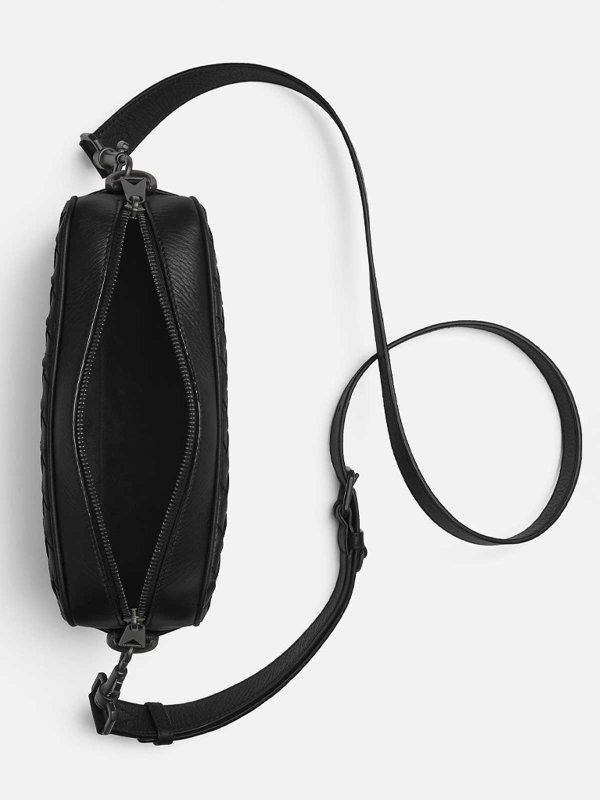 The Best Shops BOTTEGA VENETA: クロスボディバッグ - クロスボディバッグ - 黒