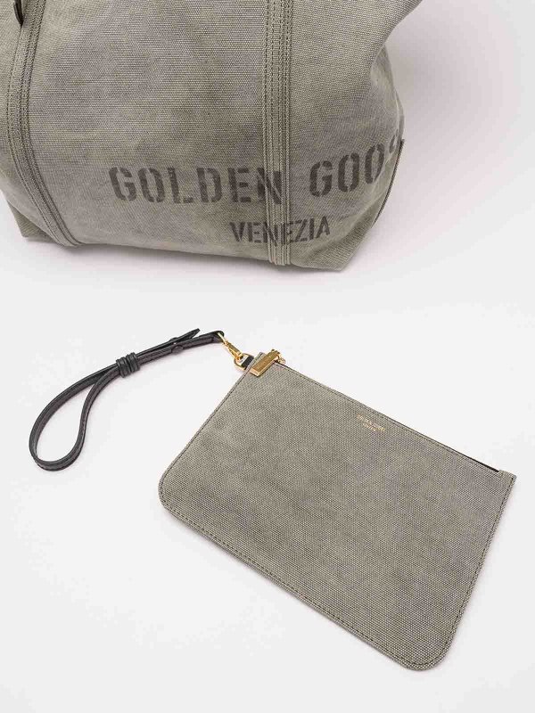 トートバッグ - 緑 shop online: GOLDEN GOOSE