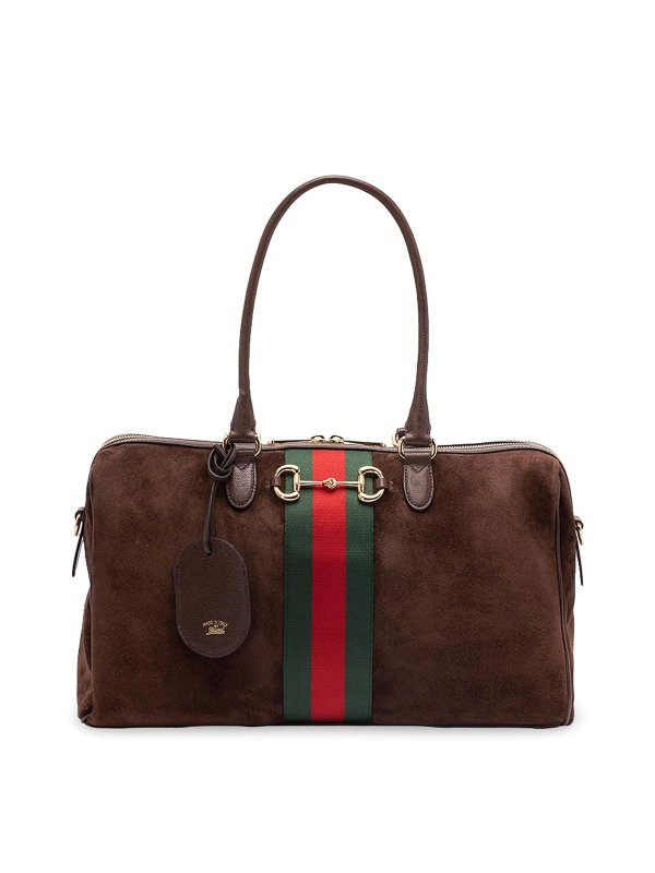 GUCCI: totes bags - `Horsebit Web` Handbag