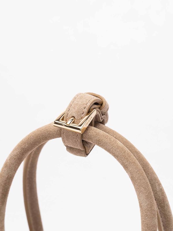 The Best Shops PRADA: ` Bonnie` Medium Suede Handbag