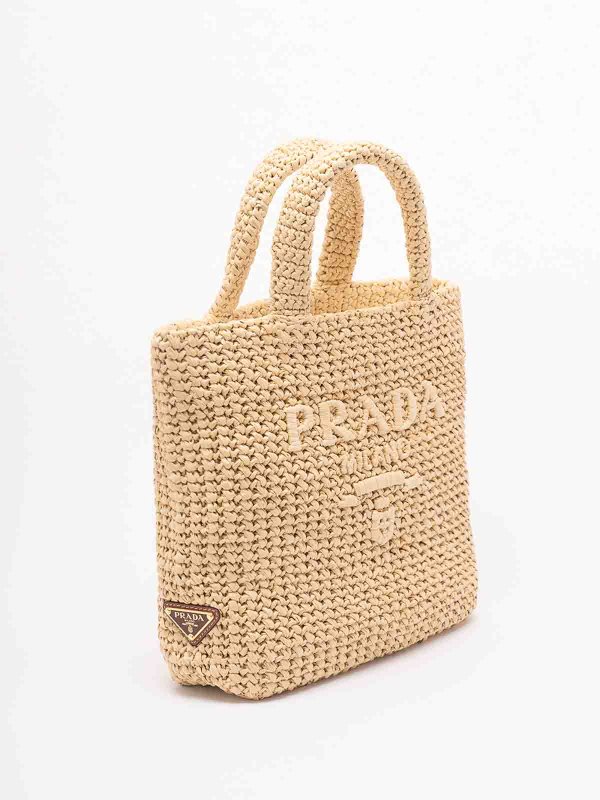The Best Shops PRADA: totes bags - Crochet Handbag